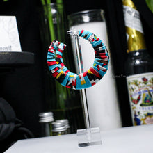 Load image into Gallery viewer, Fabric Wrapped Hoops - Cypher Edition - Movement