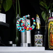 Load image into Gallery viewer, Fabric Wrapped Hoops - Cypher Edition - Movement