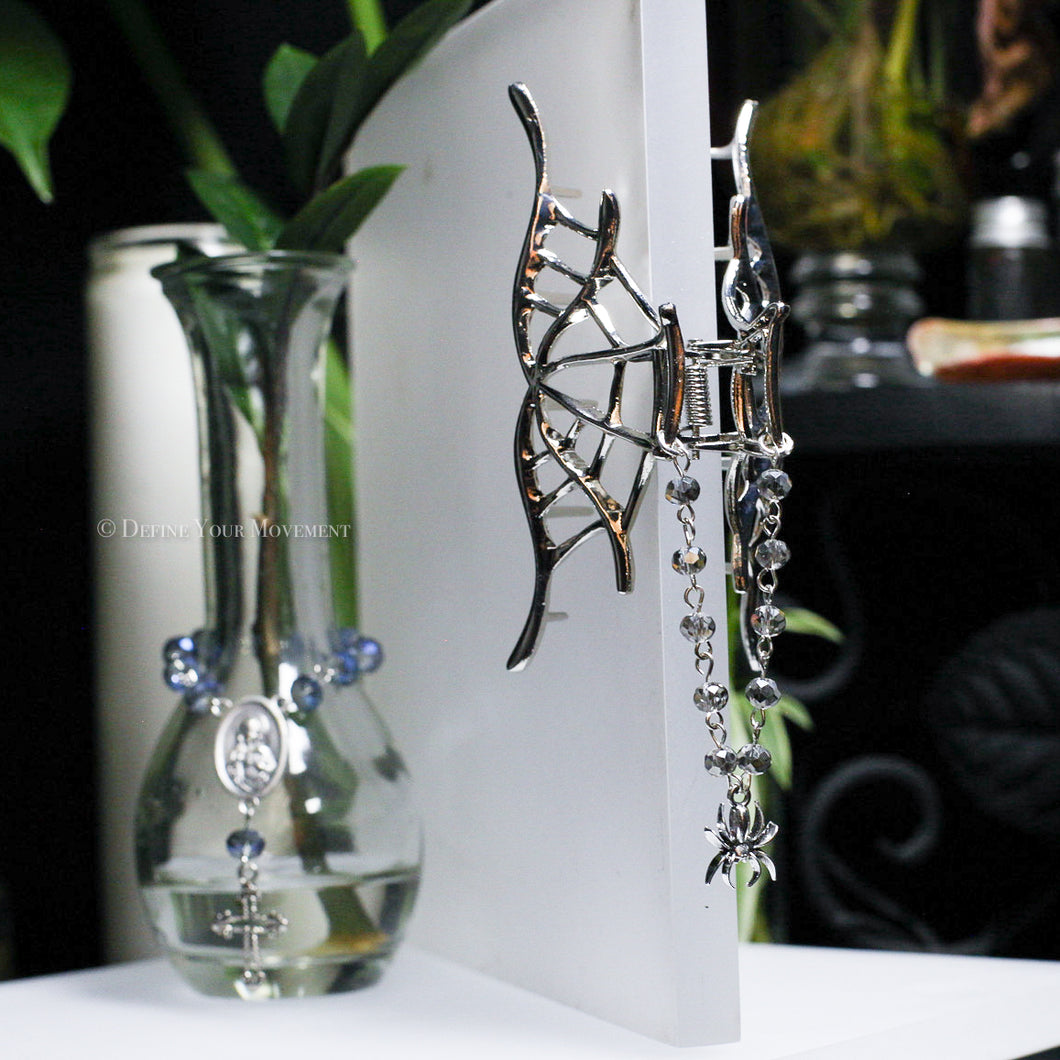 Hair Clip - SpiderWeb